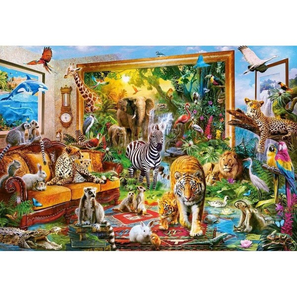 Coming to Room, Puzzle 1000 pieces  - Castorland-C-104321-2