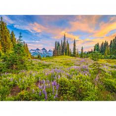 Puzzle mit 2000 Teilen: Blüten des Morgens