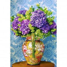 Bouquet of Hydrangeas, Puzzle 1000 pieces 