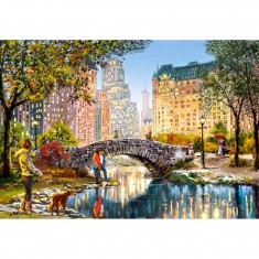 Evening Walk Through Central Park, Puzzle 1000 pieces 