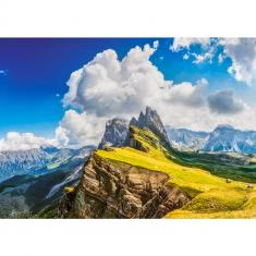 Puzzle 1500 Teile : Majestätische Dolomiten, Italien