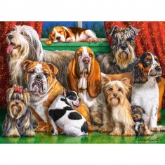Puzzle de 3000 piezas: Club de perros