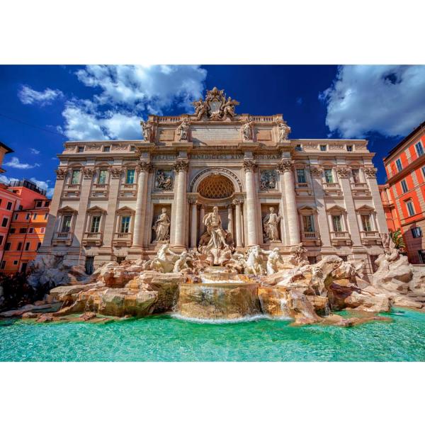 Puzzle 1500 pièces : La Fontaine de Trevi, Rome - C-152230-2