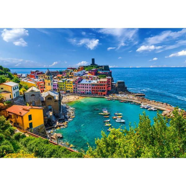 1000 piece puzzle: Vernazza, Italy - C-105298-2