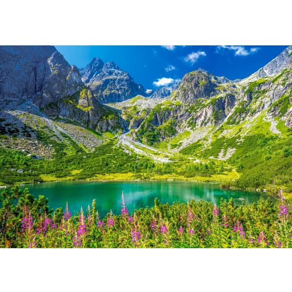 Puzzle 1000 pieces: Zelene Pleso, Tatras, Slovakia - Castorland-C-105267-2