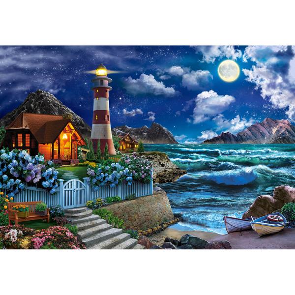 1000 pieces puzzle : Sailor's Night - Castorland-C-104864-2