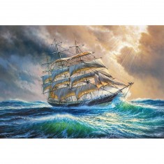 Sailing Against All Odds - Puzzle 1000 Pieces - Castorland