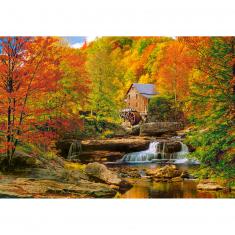 CASTORLAND Puzzle 2000 pieces Blossoms of Morning Landscape