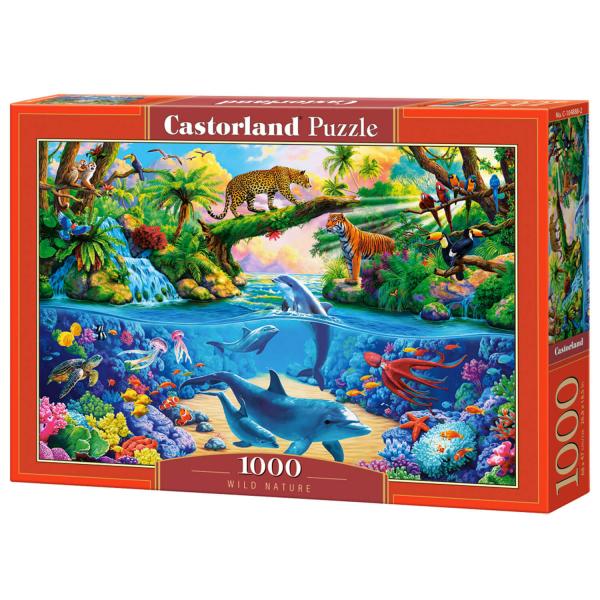 Puzzle 1000 pièces : Nature sauvage - Castorland - Rue des Puzzles
