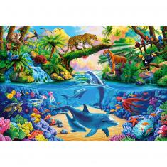 Puzzle mit 1000 Teilen: Wilde Natur