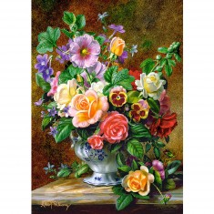 500 Teile Puzzle: Blumen in einer Vase