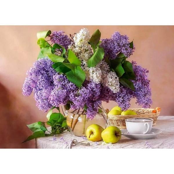 Puzzle 500 pieces: Lilac Still Life - B-54091