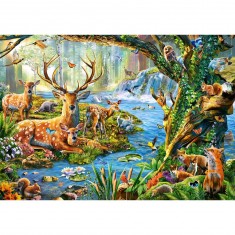 Forest Life - Puzzle 500 Pieces - Castorland