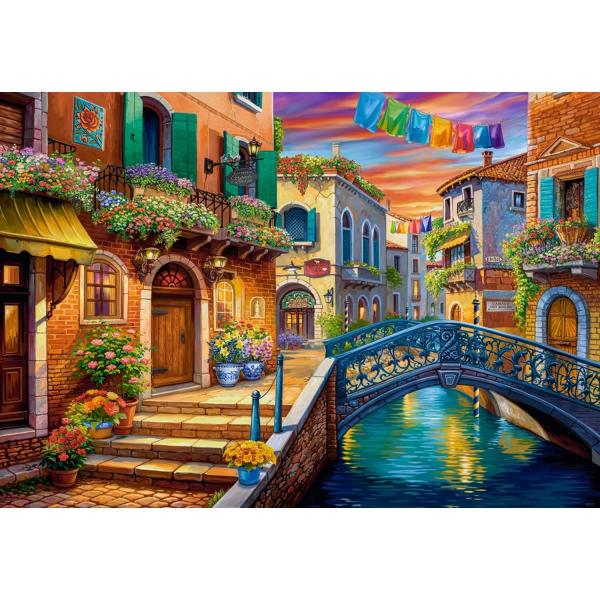 Puzzle 1000 pieces: Venetian dream - C-105281-2