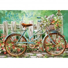 Puzzle de 500 piezas: hermosa bicicleta