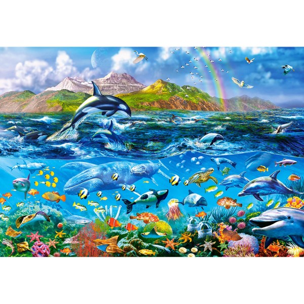 Puzzle 1000 pièces :  Panorama océan - Castorland-104017-2