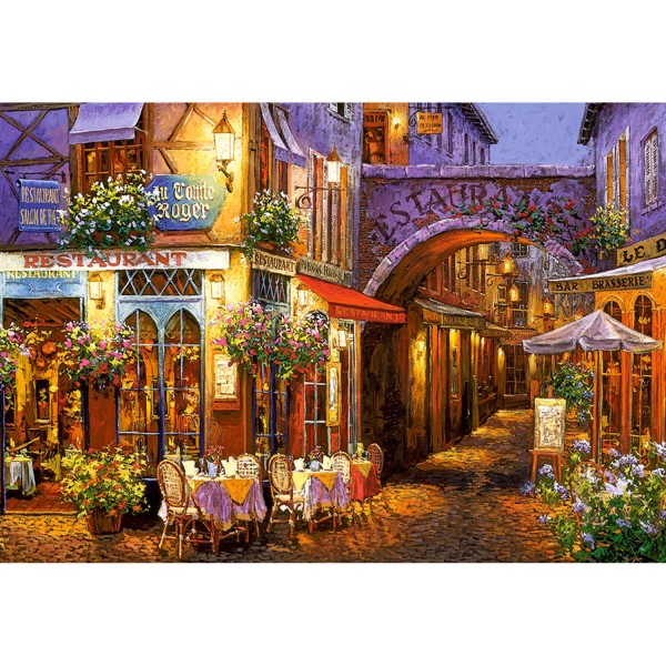 1000 Teile Puzzle: Abend in der Provence - Castorland-104123-2