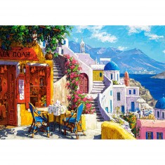 Puzzle 1000 pièces : Après-midi au bord de la Mer Egée