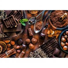 Puzzle mit 500 Teilen: Schokoladen-Leckereien