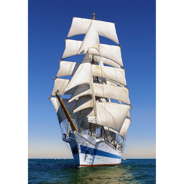 1000 pieces puzzle: Under all sails - Castorland-104239-2