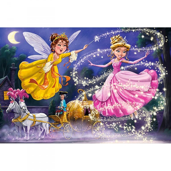 Cinderella, Puzzle 40 pieces maxi  - Castorland-040278-1