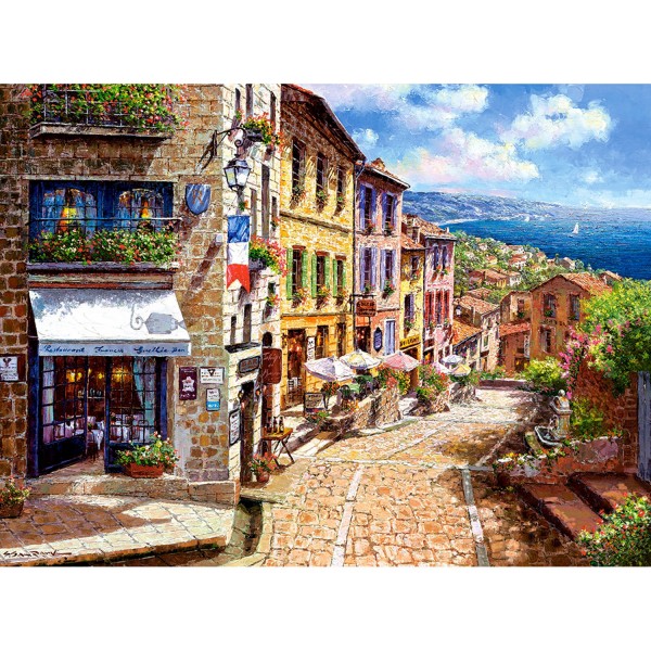 Afternoon in Nice, Puzzle 3000 pieces  - Castorland-300471-2