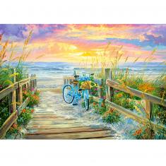 1000 piece puzzle :Morning Ride