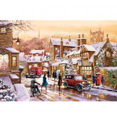 Puzzle 1000 pièces : Vintage Winterland