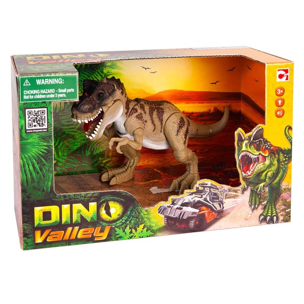 Figurine Dino Valley : Dinosaure sonore (à l'assortiment) - ChapMei-520102
