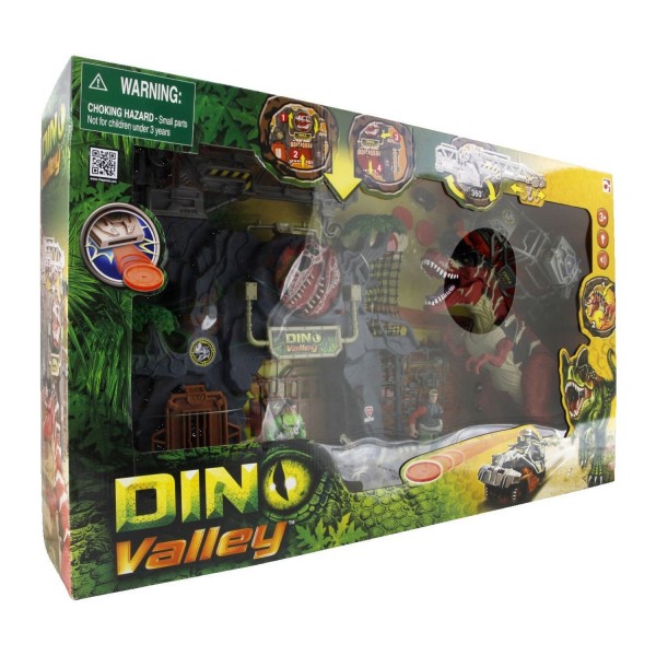Coffret Dino Valley avec grand T-rex - ChapMei-520005