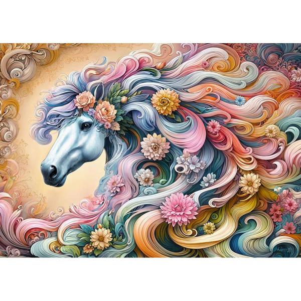  Puzzle 1000 pièces : Cheval de rêve - Timaro-31049