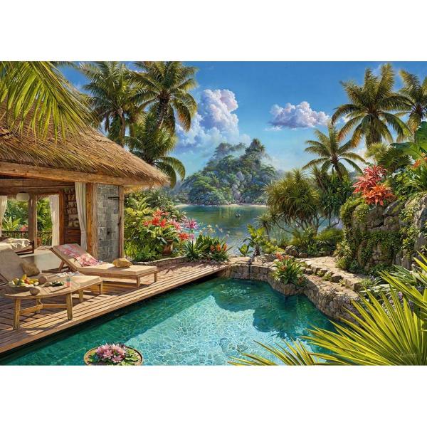 Puzzle 2000 pieces : Tropical Vacation - Timaro-50187