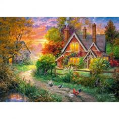 500 piece puzzle : Warmth of Home