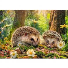 Puzzle 500 pieces : Cute Visitors