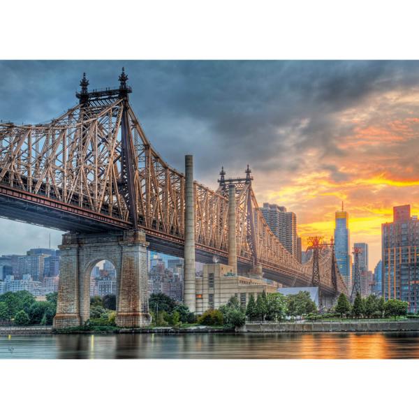 Puzzle de 1000 piezas: Queensboro Bridge en Nueva York - Timaro-30141