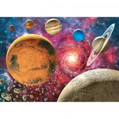 1000 piece puzzle : Space above lunar horizon 