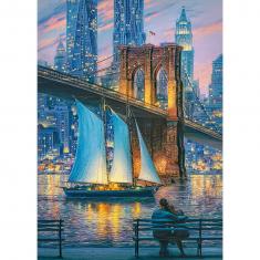 Puzzle de 1000 piezas: Sueño para dos en Nueva York