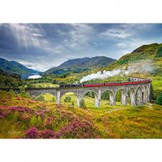 1000 Teile Puzzle: Glenfinnan-Viadukt