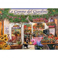 1000 piece puzzle : Le Gemme del Giardino