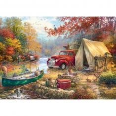 1000 piece puzzle : Share  the Outdoors