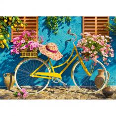 Puzzle de 1000 piezas: bicicleta limón