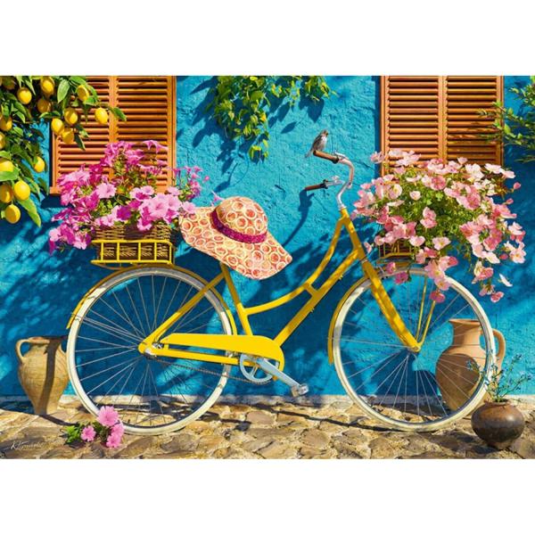 Puzzle de 1000 piezas: bicicleta limón - Timaro-30721