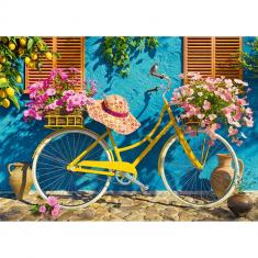 Puzzle 1000 pièces : Vélo citron