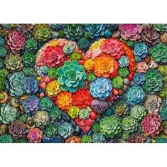 Puzzle de 1000 piezas: La forma del amor