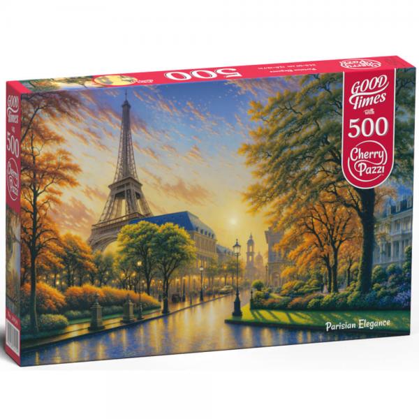 Puzzle de 500 piezas: Elegancia parisina - Timaro-20159
