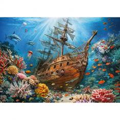 Zaloife Tapis Puzzle 2000 Pièces, Rangement et Support Enroulable, Accessoire de Stockage Noir