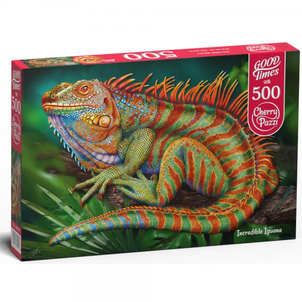 500-teiliges Puzzle: Unglaublicher Leguan - Timaro-20128