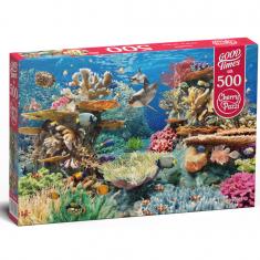 500-teiliges Puzzle: Lebendes Riff
