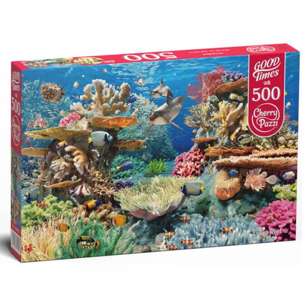 500-teiliges Puzzle: Lebendes Riff - Timaro-20005