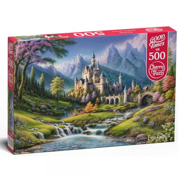 500 piece puzzle : Fairy Castle   - Timaro-20111